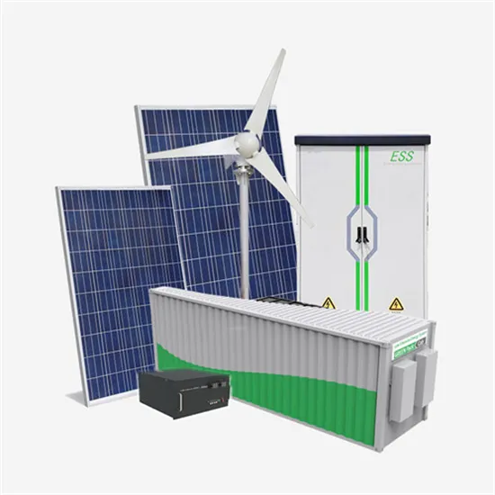 Composition and structure of the china-europe power grid solar container system