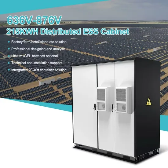 What are the high voltage solutions for solar container power supply